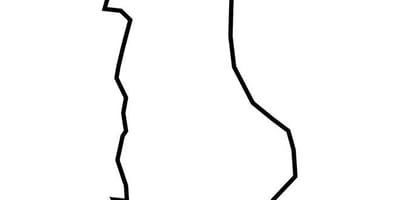 Mapa d'Albània mapa de vectors
